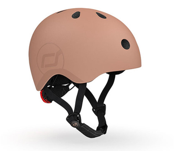 Scoot & Ride Kask Ochronny S-M dla dzieci 3+ Mocha - 1357025 - zdjęcie 2